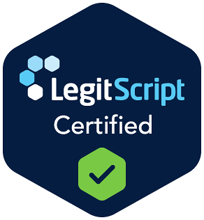LegitScript Certified — verify approval